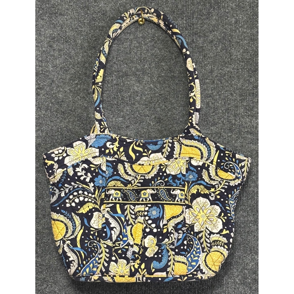 Vera Bradley Sweetheart Shoulder Bag "Ellie‎ Blue" Quilted Travel Casual
